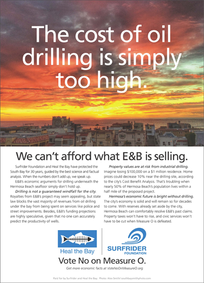 Surfrider-Heal the Bay Vote No on Measure O ER-TBR Ad #2 January 29, 2015
