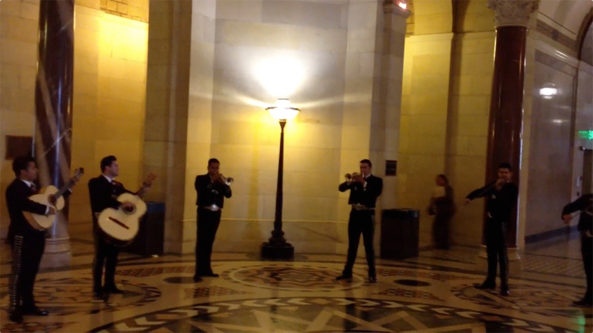 Serenade to a Bag Ban - LA City Hall Rotunda - June 25, 2013